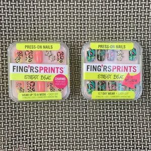 ⚜️Fing'rs Prints Street beat Press On Nails Bundle